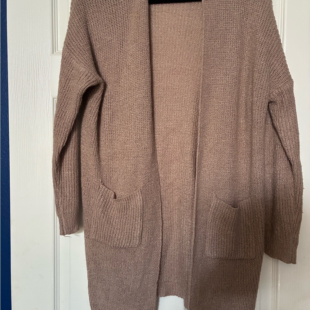 Dreamers Tan Women's Cardigan